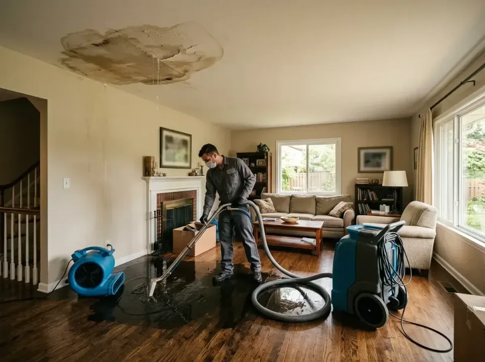 attic-pipe-burst-ceiling-drip-008 — frequently asked questions, Water Damage Restoration & Carpet Care in West Palm Beach, FL